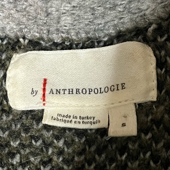 Anthropologie Cammo Sweater Oversized Sz Small - Picture 8 of 10